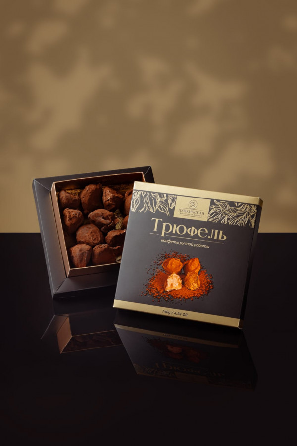 №1 Пушкинская фабрика Конфеты Трюфель, 140г в Павлове