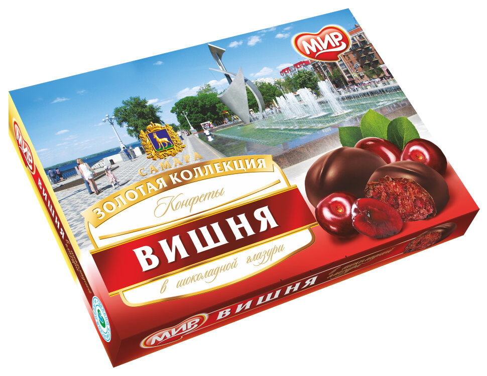  КФ МИР Вишня в шоколадной глазури 160г в Павлове