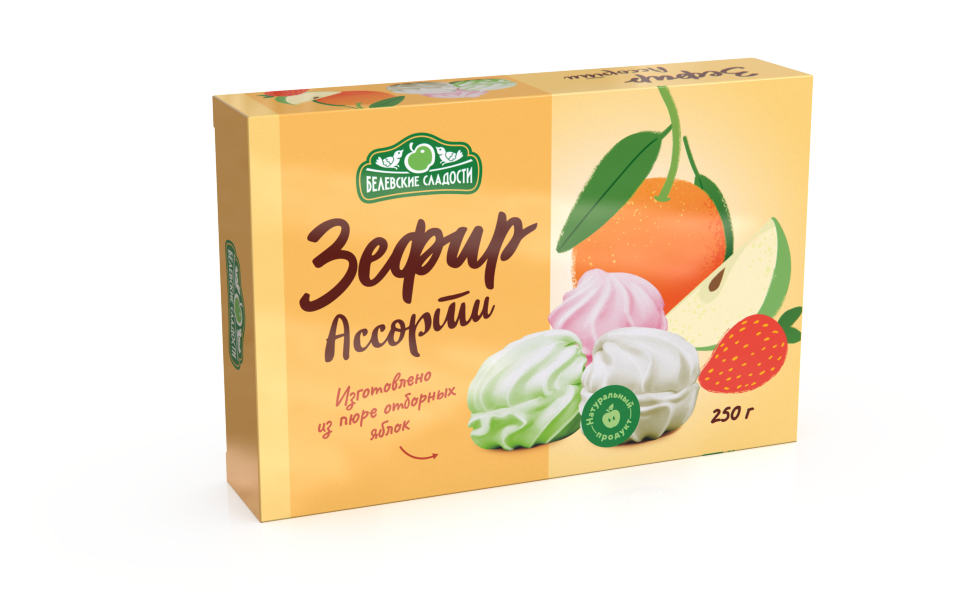  Зефир белевский "Ассорти" 250г в Павлове